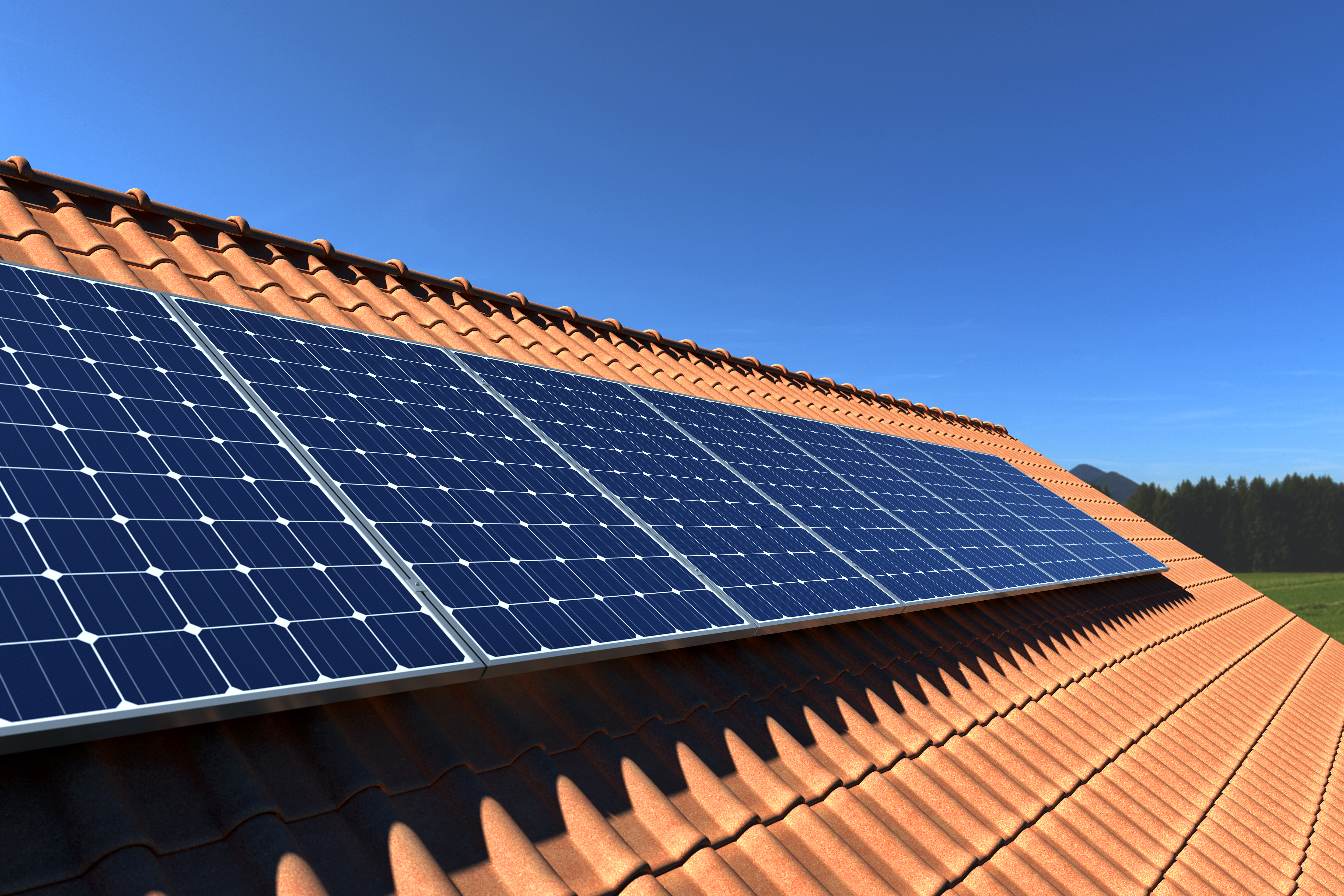 Tetto con fotovoltaico