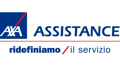 Logo con la scritta AXA Assistance ridefiniamo il servizio